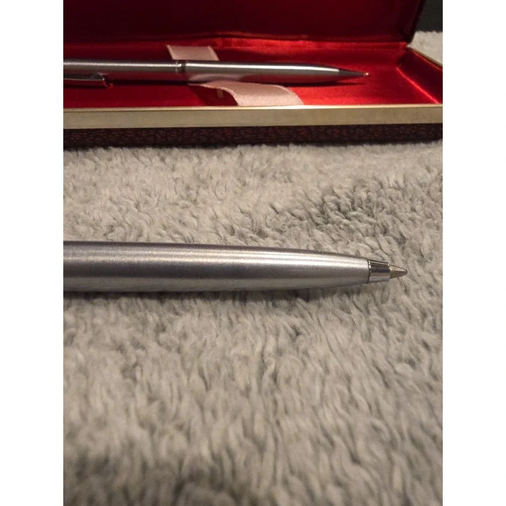 Sheaffer‎ White Dot Vintage Ball Pen And Lead Pencil Set Writing Signing
